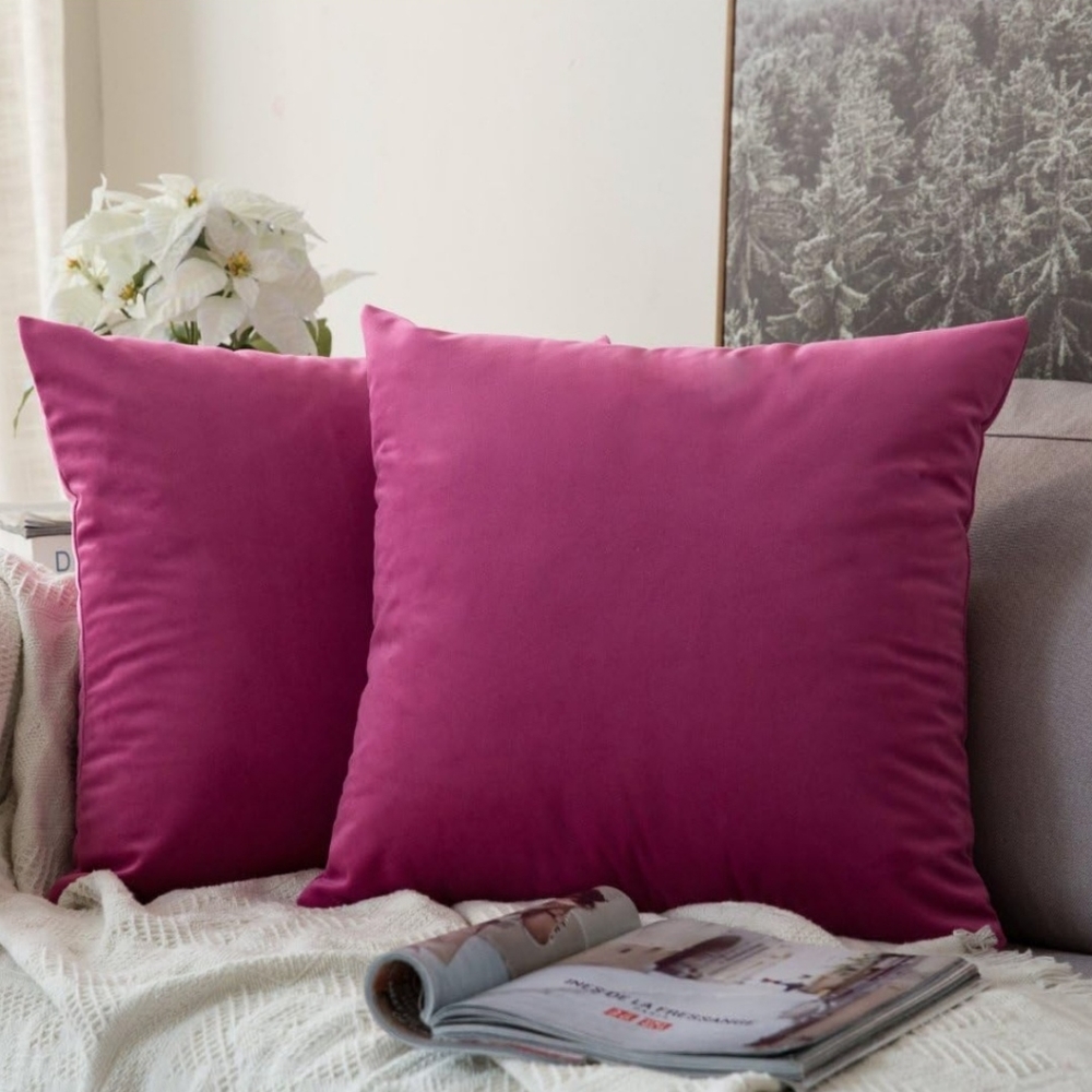 Miulee Velvet Pillow Covers